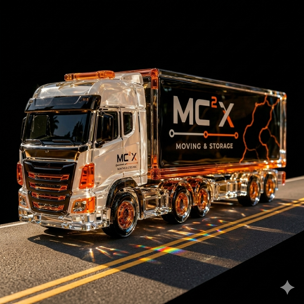 MC²X Moving & Storage truck